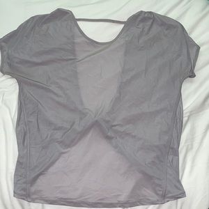 LULU LEMON open back workout top